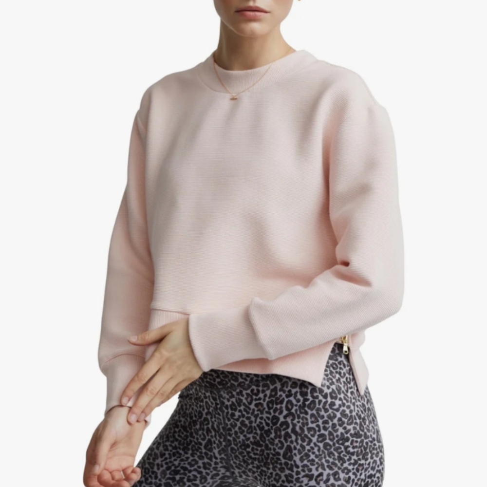 Varley Cleon ribbed sweatshirt